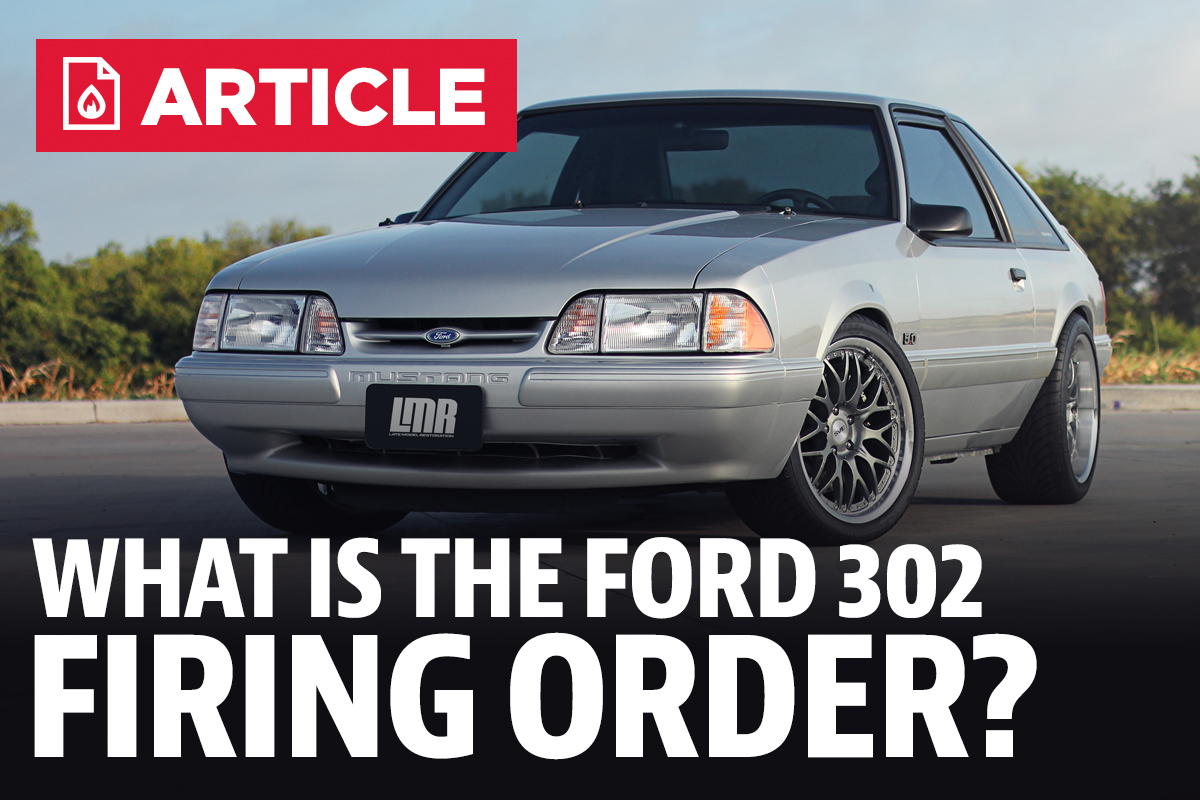 What is the Firing Order for a Ford 302 Engine  