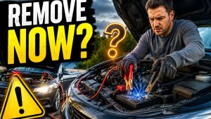 Can I Take Jumper Cables Off While Car Is Running?