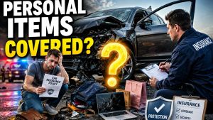 Does Car Insurance Cover Personal Belongings Damaged in Car Accident?
