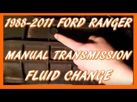 Ford Ranger 5 Speed Transmission Fluid Capacity