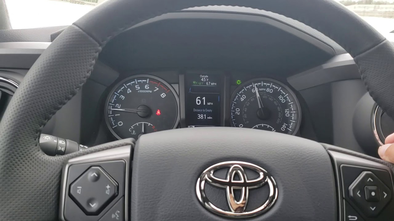 Does Toyota Tacoma Have Adaptive Cruise Control?