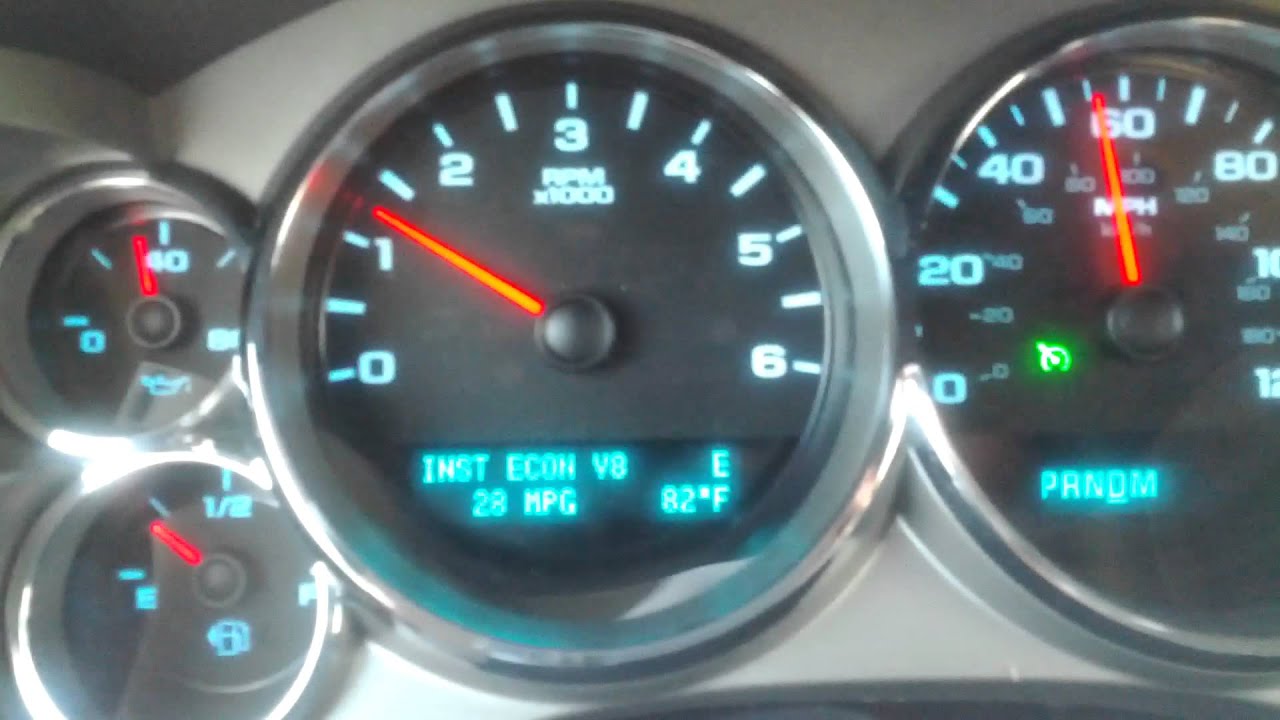 How to Check Mileage on Chevy Silverado