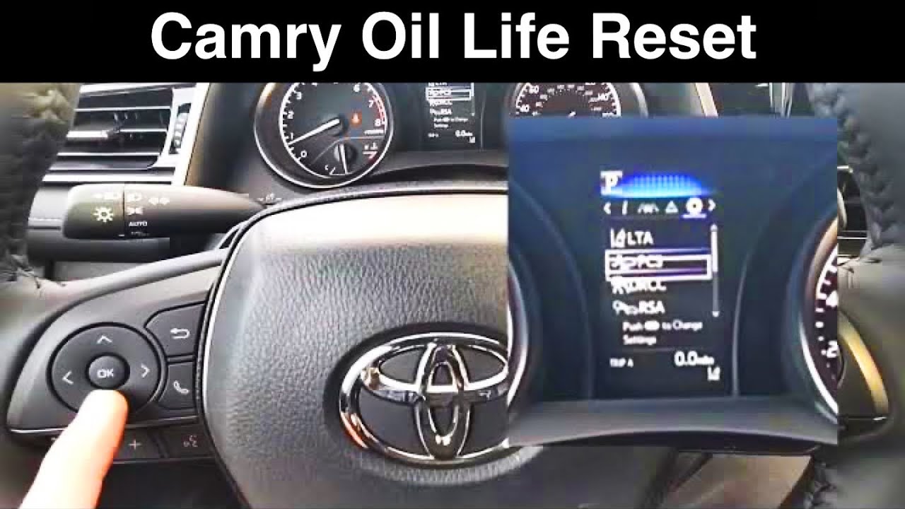 How to Check Oil Percentage in Toyota Camry 2020