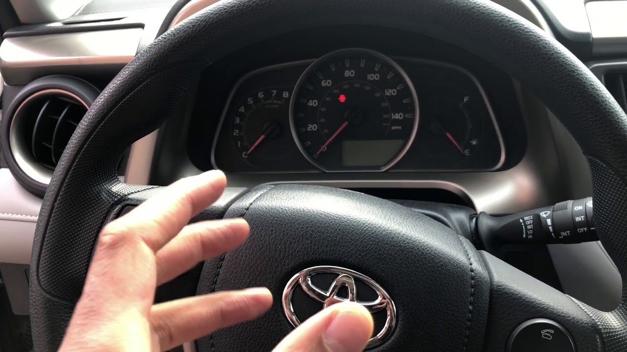How to Open Toyota Rav4 Gas Tank