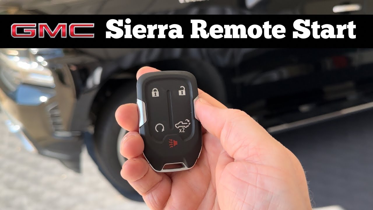 How to Remote Start 2022 Gmc Sierra