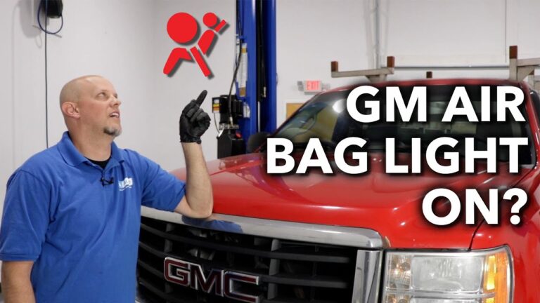 How To Reset Service Airbag Light On Gmc Sierra