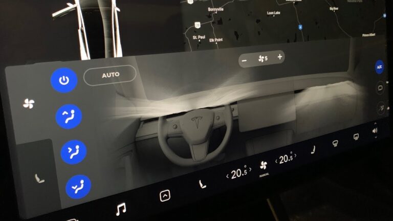 How to Turn on Ac in Tesla Model Y